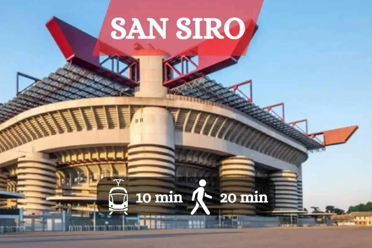 アパート ミラノSan Siro-A 10 Min A Piedi Da San Siro Con Wifiアパートメント イタリア